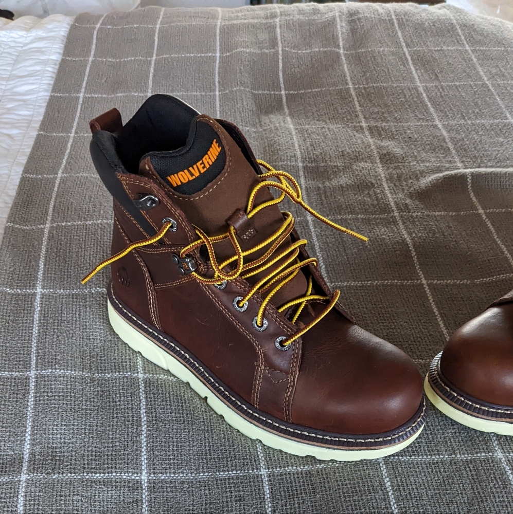 Wolverine boots.